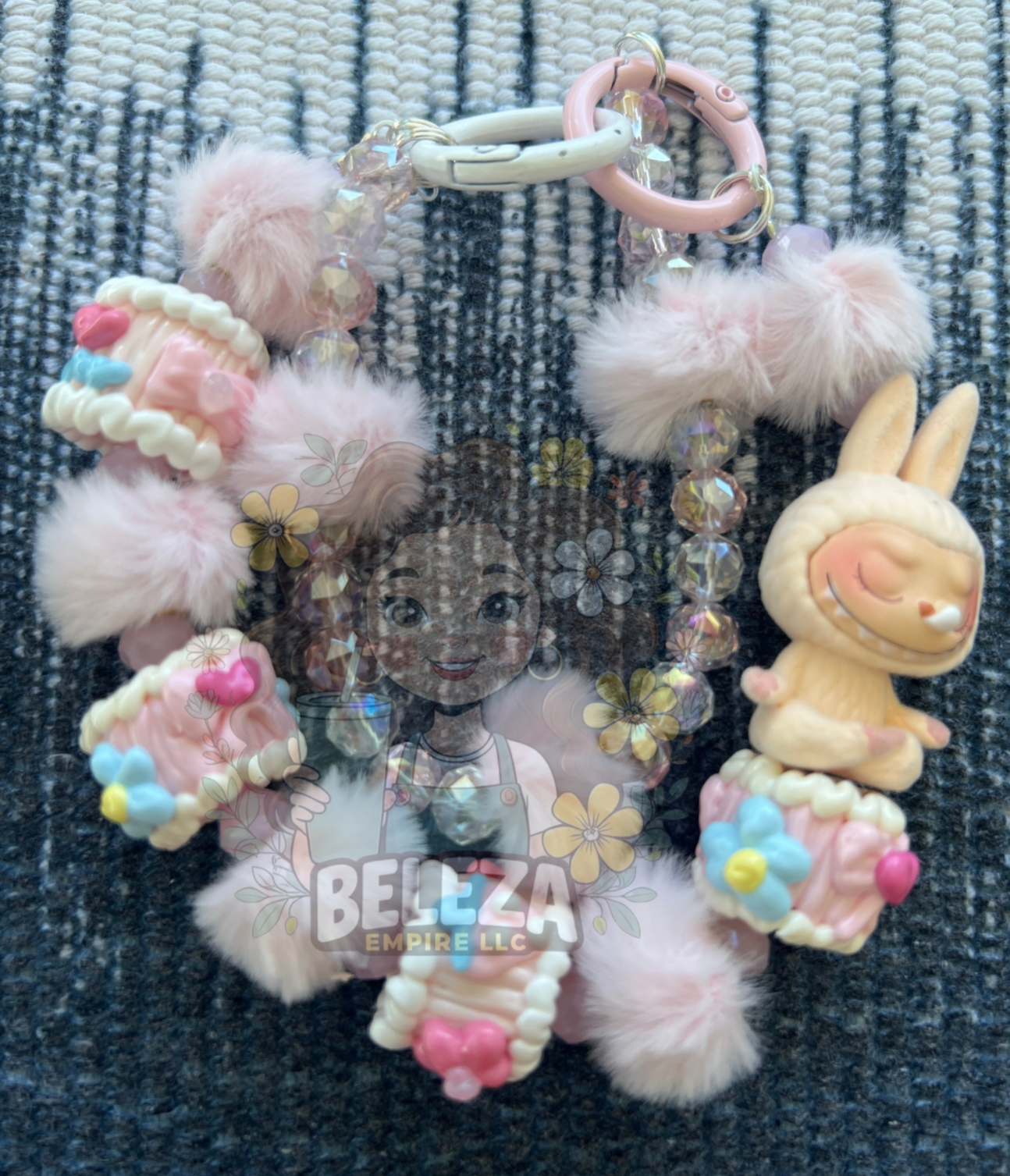 Handmade Labubu Keychain | Purse charm | Mobile Phone Chain (attachment included) – Cute Collectible Accessory | variety of colors | charm